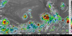 GOES-18 Central/Eastern Pacific satellite image (Infrared, enhanced) GOES-18 Central/Eastern Pacific satellite image (Infrared, enhanced)
