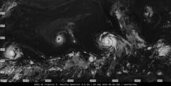 GOES-18 Central/Eastern Pacific satellite image (Visible) GOES-18 Central/Eastern Pacific satellite image (Visible)