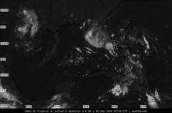 GOES-16 Western Atlantic satellite image (Visible) GOES-16 Western Atlantic satellite image (Visible)