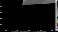 GOES-16 Central Atlantic satellite image (Infrared, enhanced)