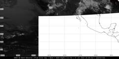 GOES-18 Central/Eastern Pacific satellite image (Visible)