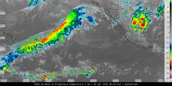 GOES-18 Central/Eastern Pacific satellite image (Infrared, enhanced) GOES-18 Central/Eastern Pacific satellite image (Infrared, enhanced)